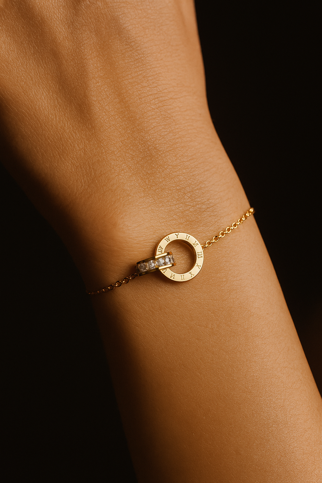 Eternal Roman Link Bracelet