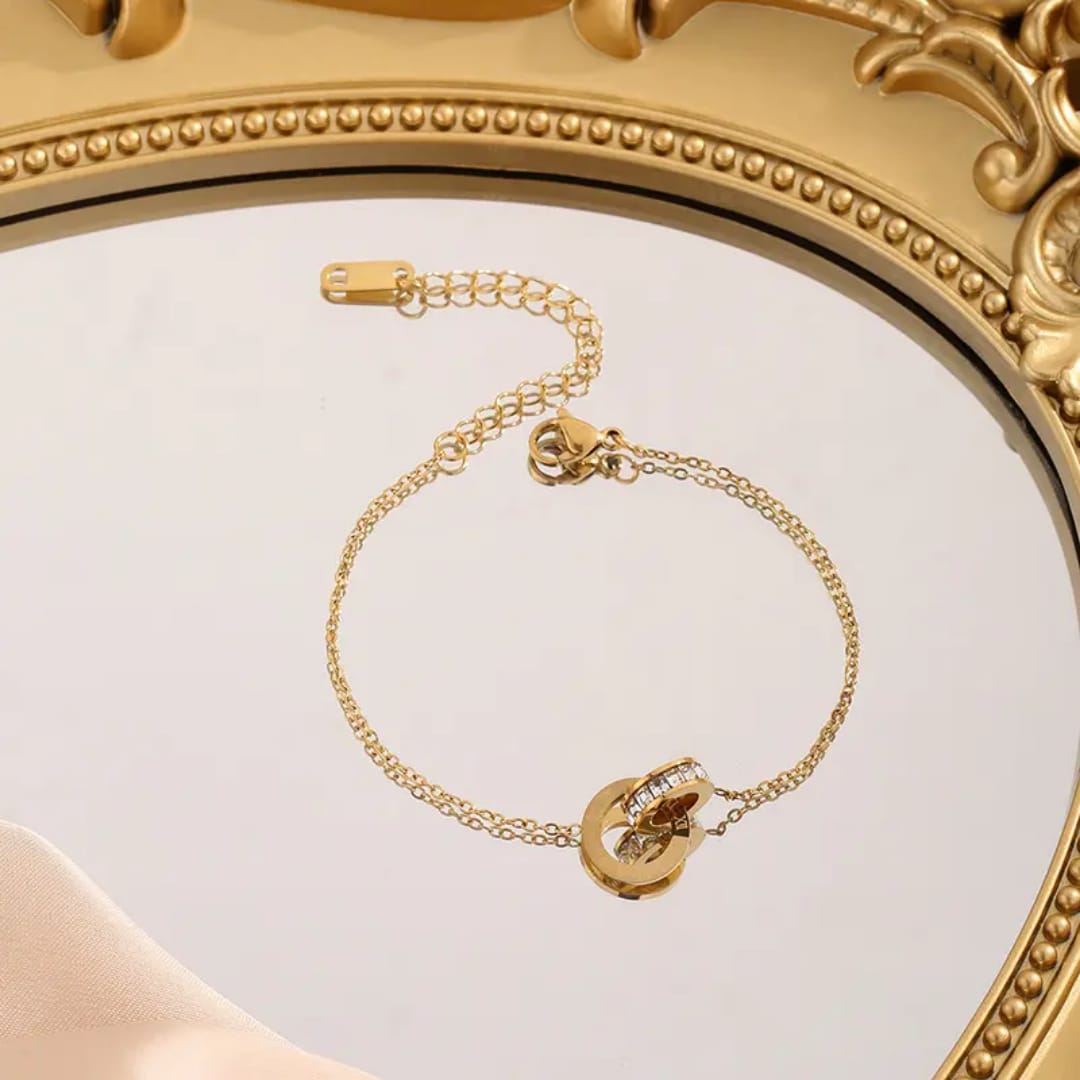 Eternal Roman Link Bracelet