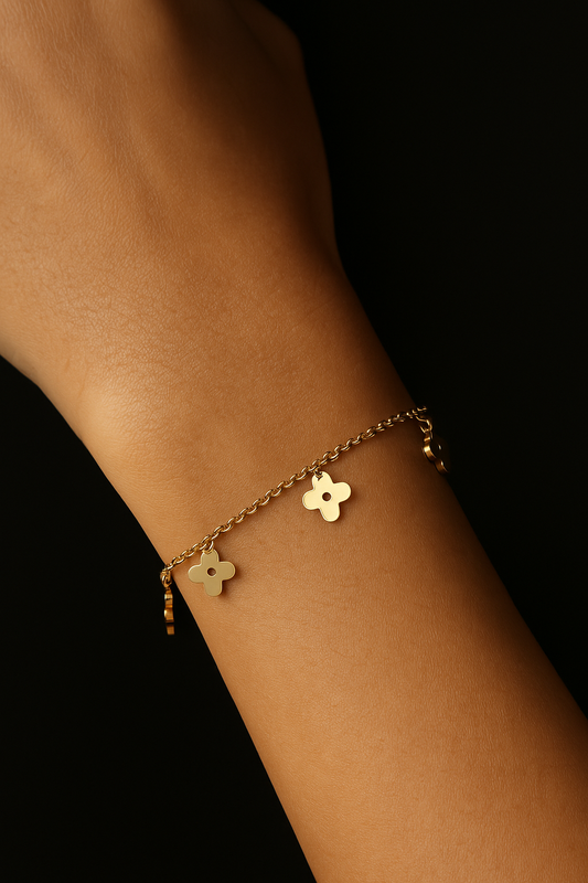 Clover Charm Bracelet
