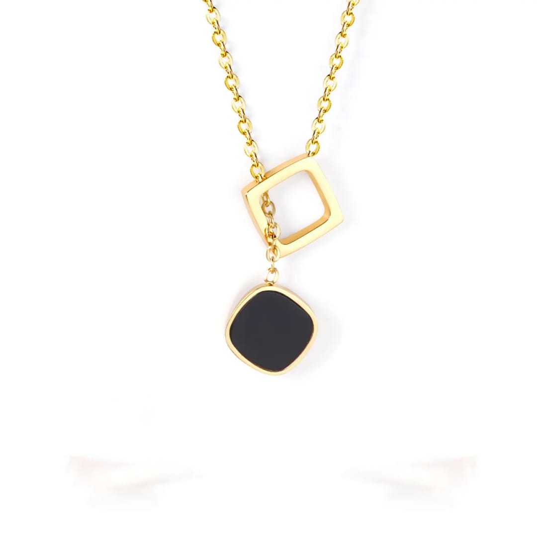 Square Interlock Necklace