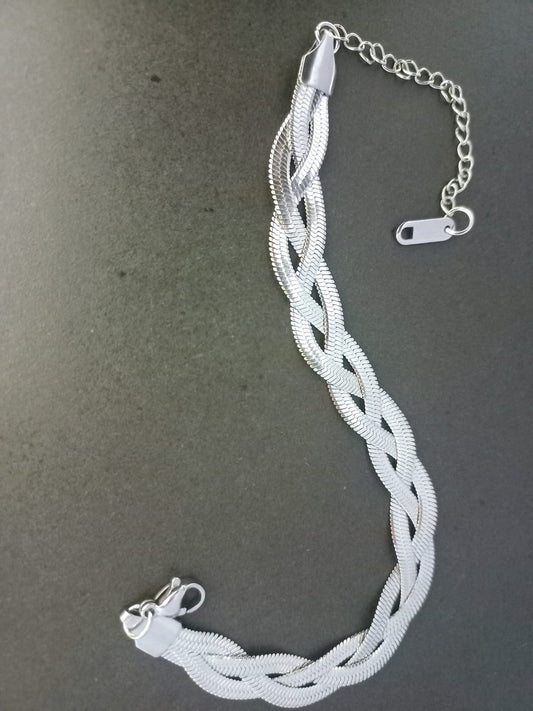 Herringbone Chain Bracelet