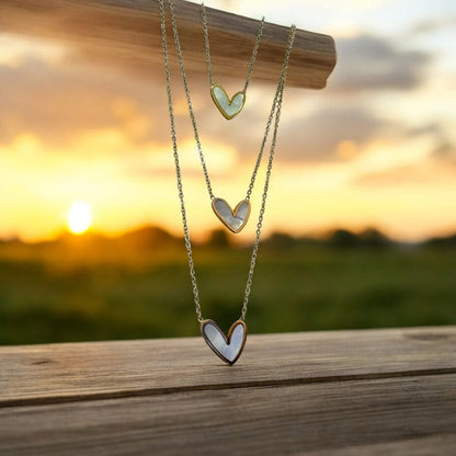 Luminous Heart Necklace
