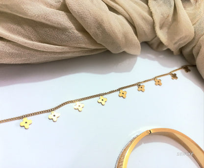 Clover Charm Bracelet