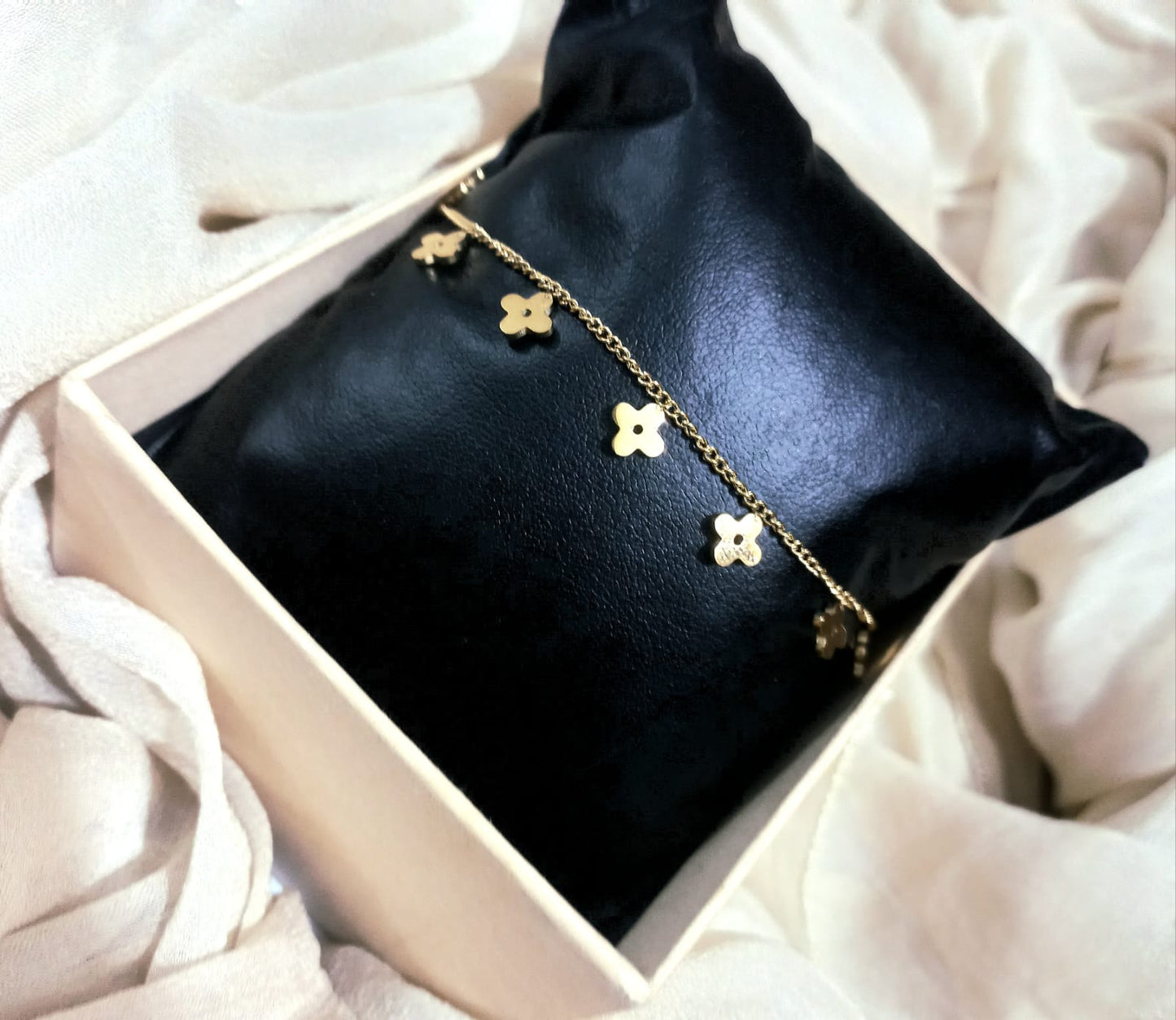 Clover Charm Bracelet