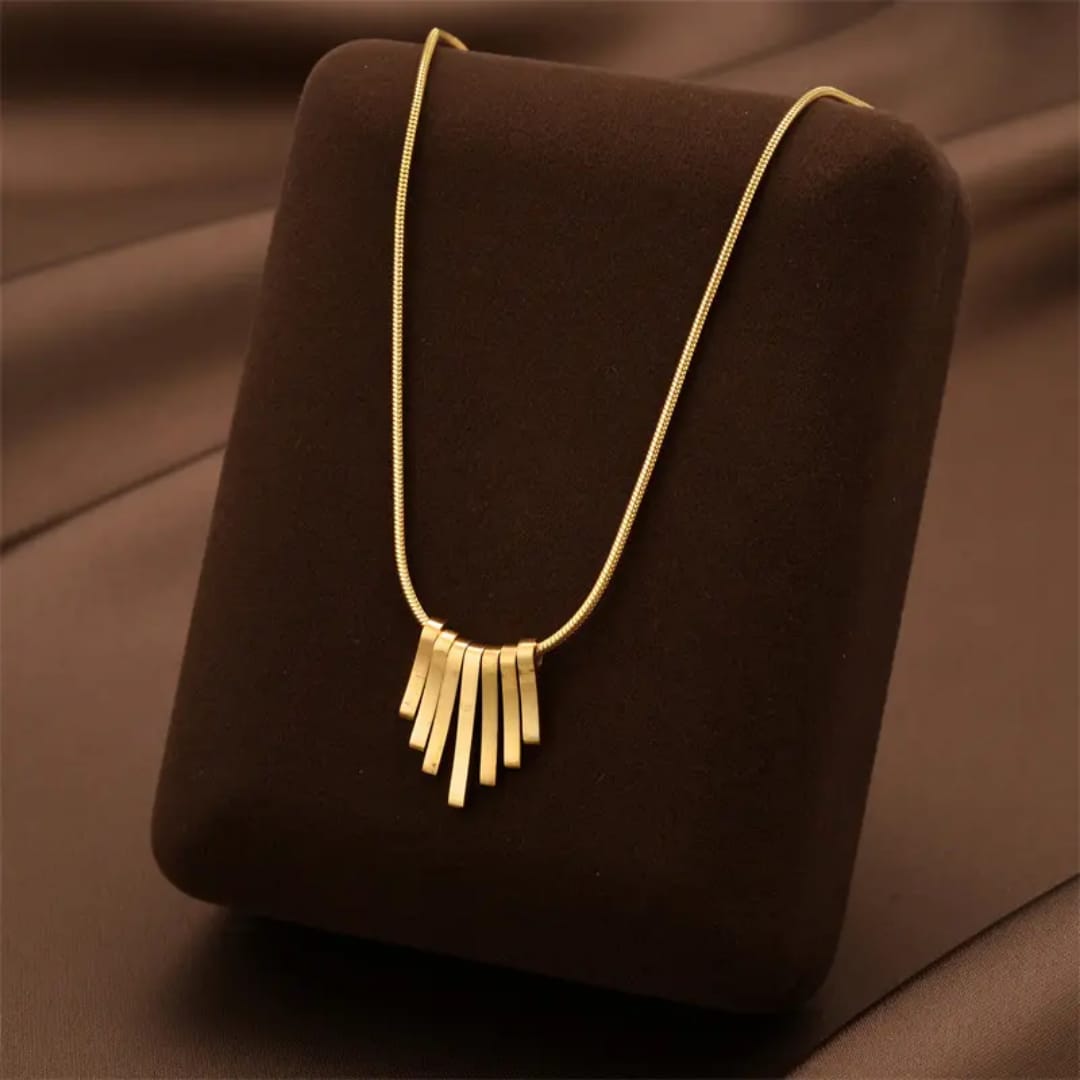 Gold Bar Necklace