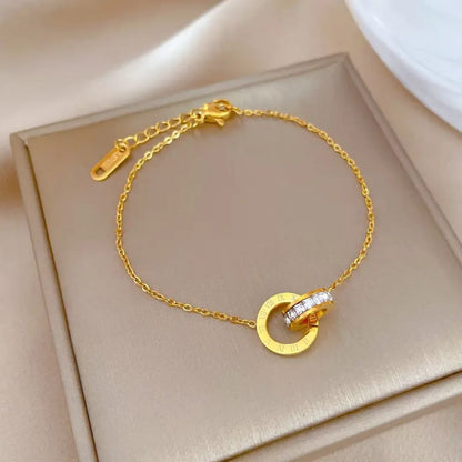 Eternal Roman Link Bracelet