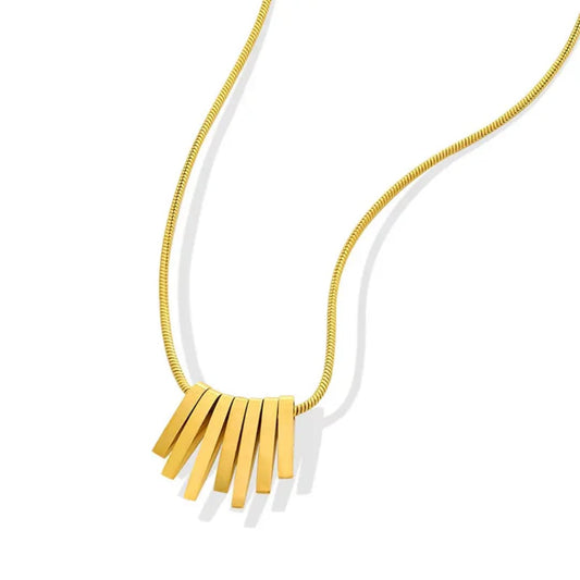Gold Bar Necklace