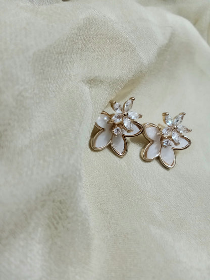 Luminous Petal Studs