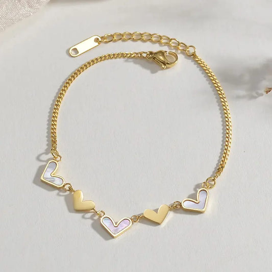 Love Story Heart Bracelet