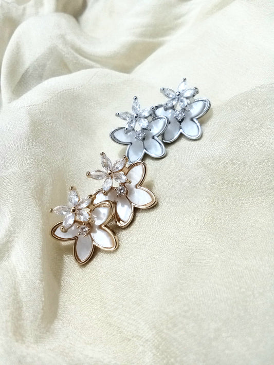 Luminous Petal Studs