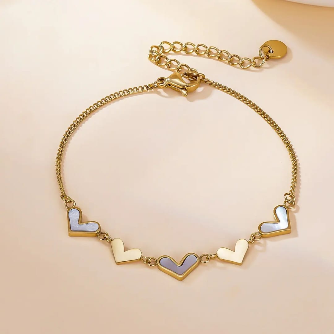 Love Story Heart Bracelet