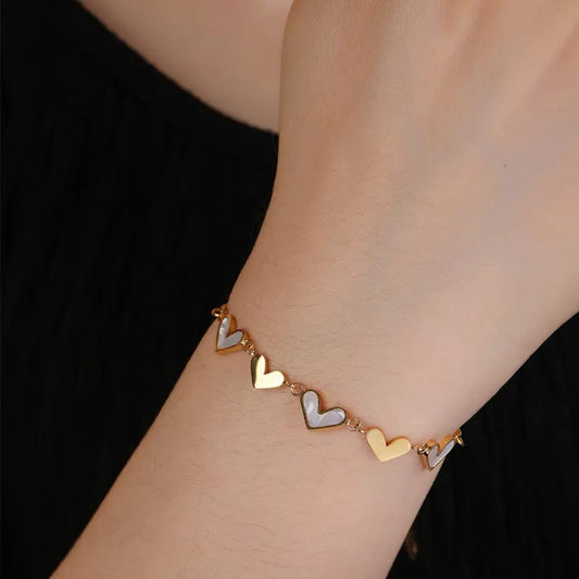 Love Story Heart Bracelet