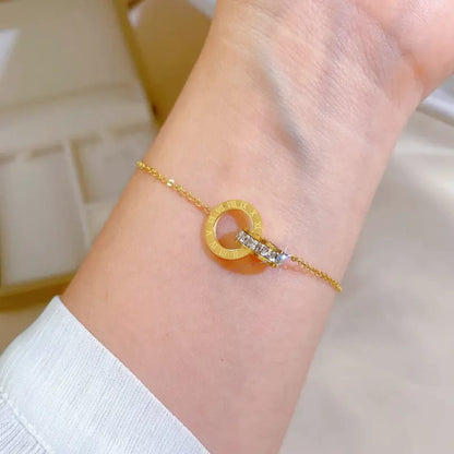 Eternal Roman Link Bracelet