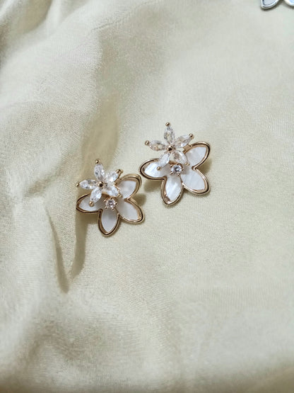 Luminous Petal Studs