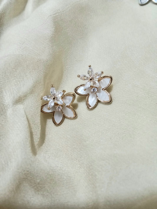 Luminous Petal Studs