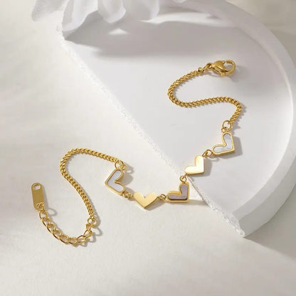 Love Story Heart Bracelet